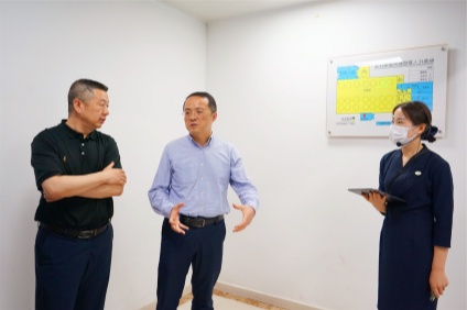 2023年5月 廣東省發(fā)改委易佳處長一行參觀指導